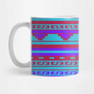 Ethnic Mexican Aztec  geometric pattern Mug